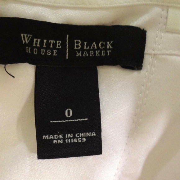 Holiday Party White Dress Strapless Date Wedding Rehearsal Dinner - Picture 8 of 8